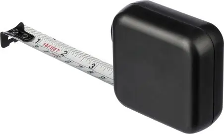 Flexómetro ABS cinta métrica 5 m metal 19 mm ultrasonidos