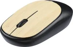Ratón inalámbrico ABS bambú 1200 DPI