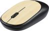 Ratón inalámbrico ABS bambú 1200 DPI - Imagen 1