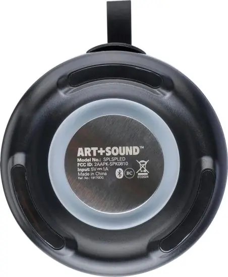 Altavoz exterior ABS PS 5W IPX6 luz RGB