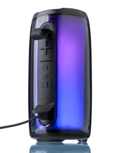 Altavoz exterior ABS PS 5W IPX6 luz RGB