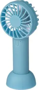 Ventilador mano ABS 600 mAh USB-C soporte plegable