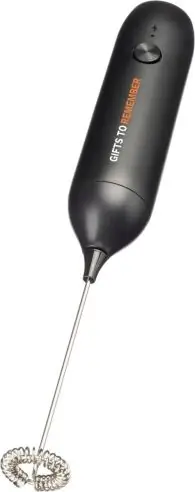 Espumador eléctrico ABS acero inox 10000 rpm USB-C 500 mAh