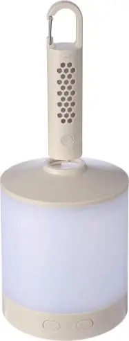 Luz camping ABS RGB 8 colores linterna desmontable 800 mAh