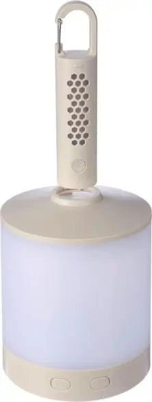Luz camping ABS RGB 8 colores linterna desmontable 800 mAh