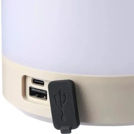 Luz camping ABS RGB 8 colores linterna desmontable 800 mAh