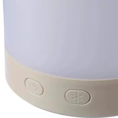 Luz camping ABS RGB 8 colores linterna desmontable 800 mAh