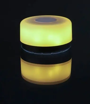 Luz camping recargable ABS cadena 8 m retráctil 1000 mAh