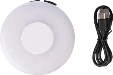 Luz camping recargable ABS cadena 8 m retráctil 1000 mAh