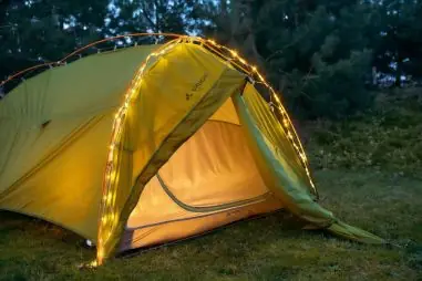 Luz camping recargable ABS cadena 8 m retráctil 1000 mAh