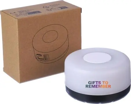 Luz camping recargable ABS cadena 8 m retráctil 1000 mAh