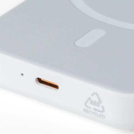 Power bank ABS reciclado MagSafe 5000 mAh
