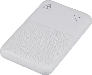 Power bank ABS reciclado 10000 mAh relieve