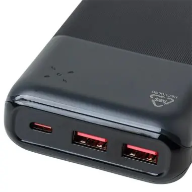 Power bank ABS reciclado 20000 mAh 22,5W