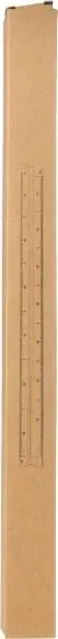 Escalímetro aluminio 30cm escalas 1:20 1:50 1:100 caja
