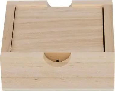Sudoku de madera de pino con tablero elevable