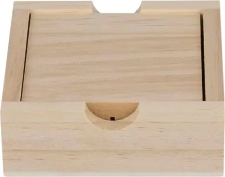 Sudoku de madera de pino con tablero elevable