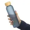 Botella vidrio 500 ml glaseada con bambú - Imagen 4