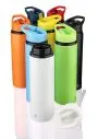 Bidón acero reciclado Zeno 500 ml con pajita - Imagen 8