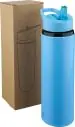Bidón acero reciclado Zeno 500 ml con pajita - Imagen 9