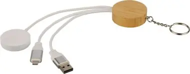 Set cables TPE bambú carga rápida 65W USB-C Lightning