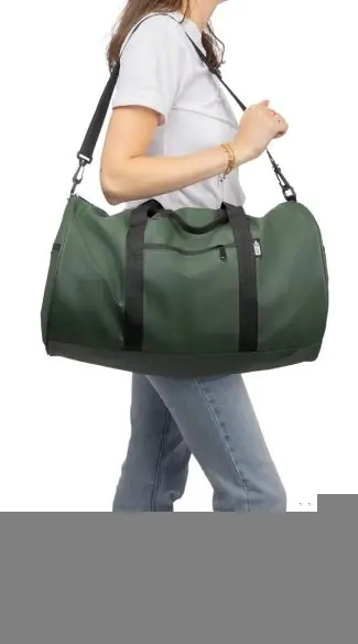 Bolsa deportiva rPET 600D PU forro 210D 40L bandolera