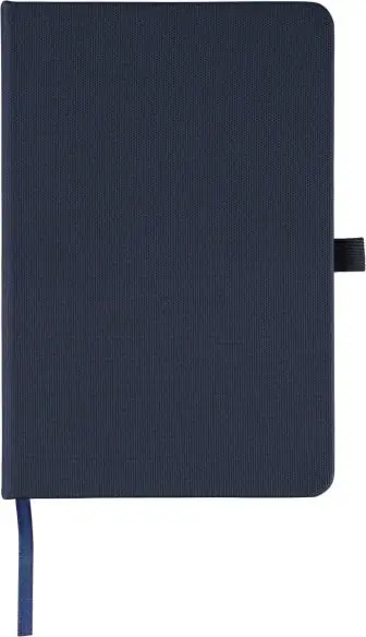 Cuaderno rPET 600D PU A5 80h 70gsm marcapáginas soporte