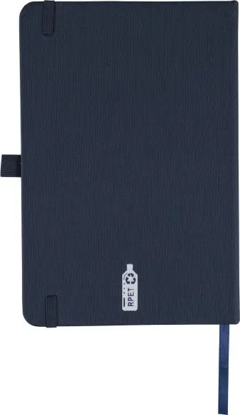 Cuaderno rPET 600D PU A5 80h 70gsm marcapáginas soporte