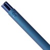 Bolígrafo aluminio reciclado caucho UV azul - Imagen 2