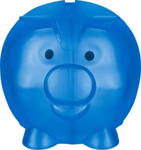 Hucha PS reciclado con forma de cerdito