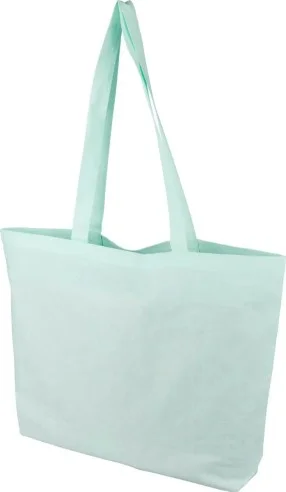 Bolsa tote algodón 140 g/m² refuerzo 10 cm
