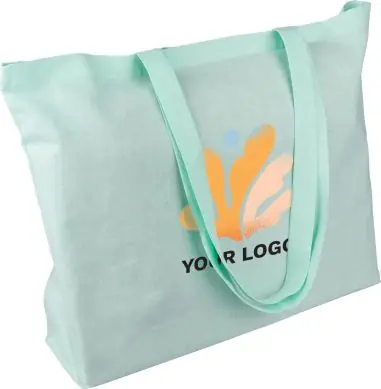 Bolsa tote algodón 140 g/m² refuerzo 10 cm
