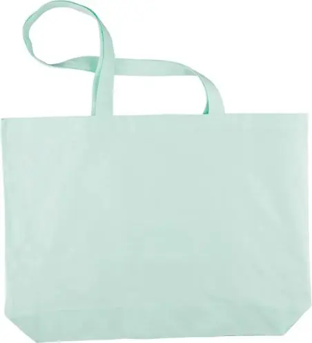 Bolsa tote algodón 140 g/m² refuerzo 10 cm