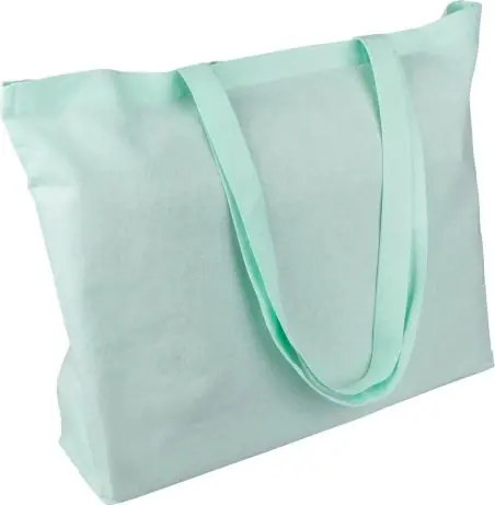 Bolsa tote algodón 140 g/m² refuerzo 10 cm