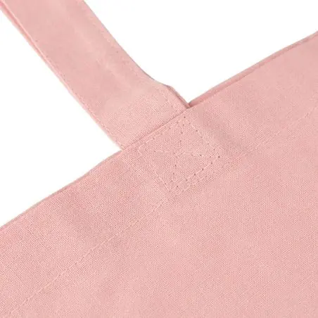 Bolsa tote algodón 140 g/m² refuerzo 10 cm