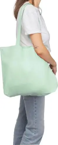 Bolsa tote algodón 140 g/m² refuerzo 10 cm