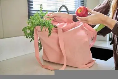 Bolsa tote algodón 140 g/m² refuerzo 10 cm