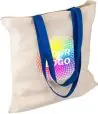Bolsa tote algodón 140 g/m² asas color - Imagen 2