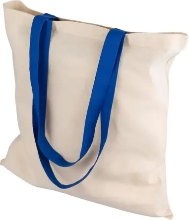 Bolsa tote algodón 140 g/m² asas color
