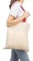Bolsa tote algodón 140 g/m² asas color - Imagen 6
