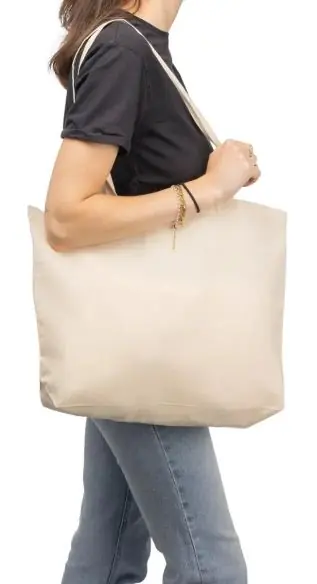 Bolsa tote algodón 140 g/m² 48 x 34 x 10 cm