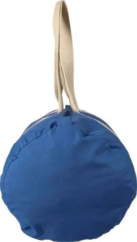 Bolsa deportiva algodón 180 g/m² con cremallera