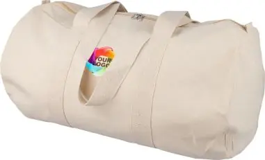 Bolsa deportiva algodón 180 g/m² natural
