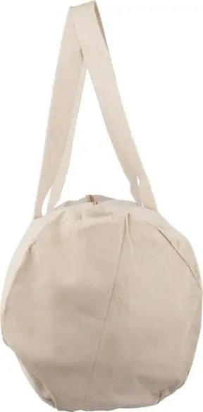 Bolsa deportiva algodón 180 g/m² natural