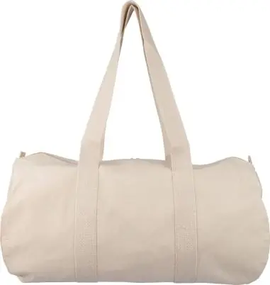 Bolsa deportiva algodón 180 g/m² natural