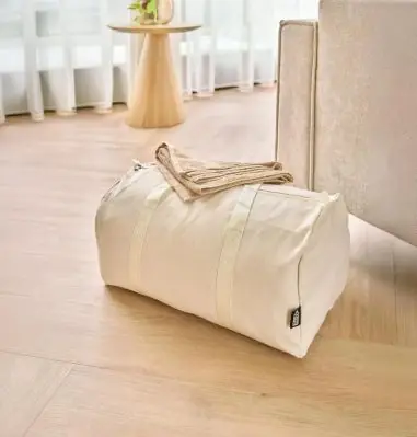 Bolsa deportiva algodón 180 g/m² natural