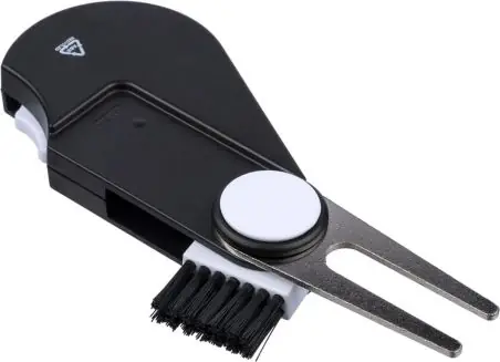Herramienta golf ABS reciclado marcador horquilla cepillo