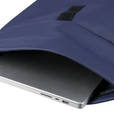 Mochila rolltop PU reciclado 19 L portátil 16"