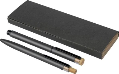 Set escritura aluminio reciclado lacado