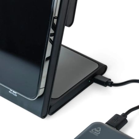 Cargador inalámbrico 3 en 1 ABS reciclado 15W plegable